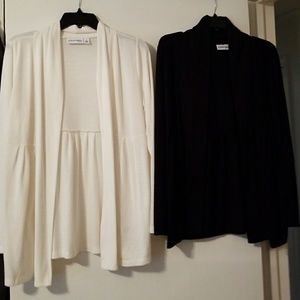 St Johns Bay open front cardigans